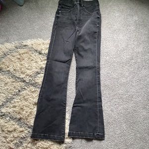 Express High Waisted Flare Jeans 00S